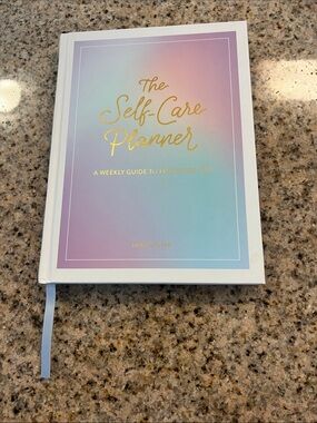 The Self-Care Planner Hardcover Journal by Meera Lester – Partially Used